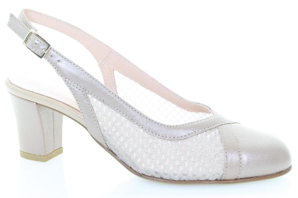 Soffice Sogno Décolleté semi aperta in pelle Promozione