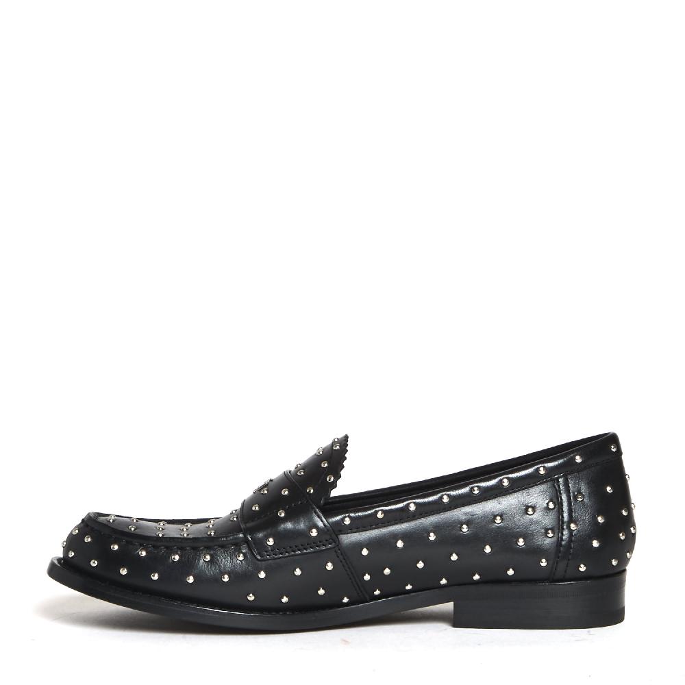 Sorelle Perego classic stud loafer black Consegna Veloce