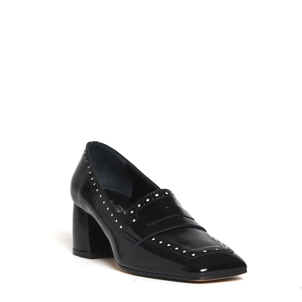 Sorelle Perego mocassino tacco 5 cm nero Shopping Online