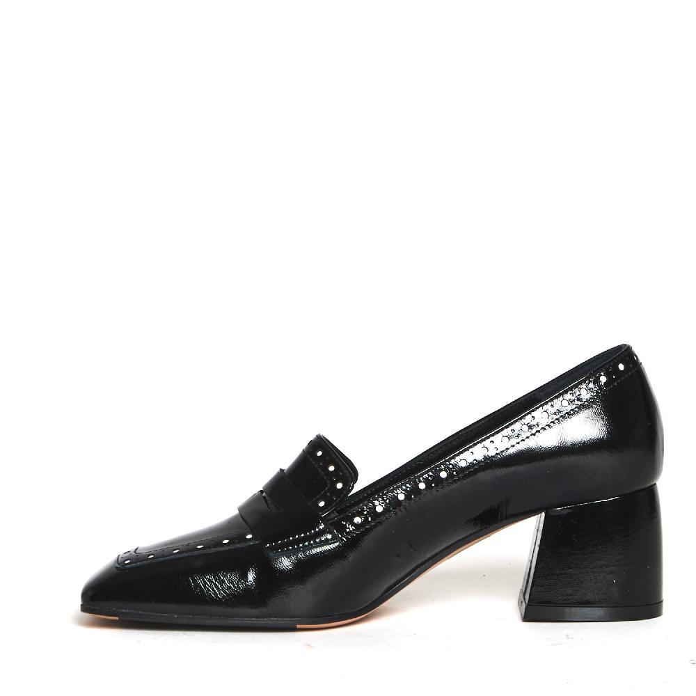 Sorelle Perego mocassino tacco 5 cm nero Shopping Online