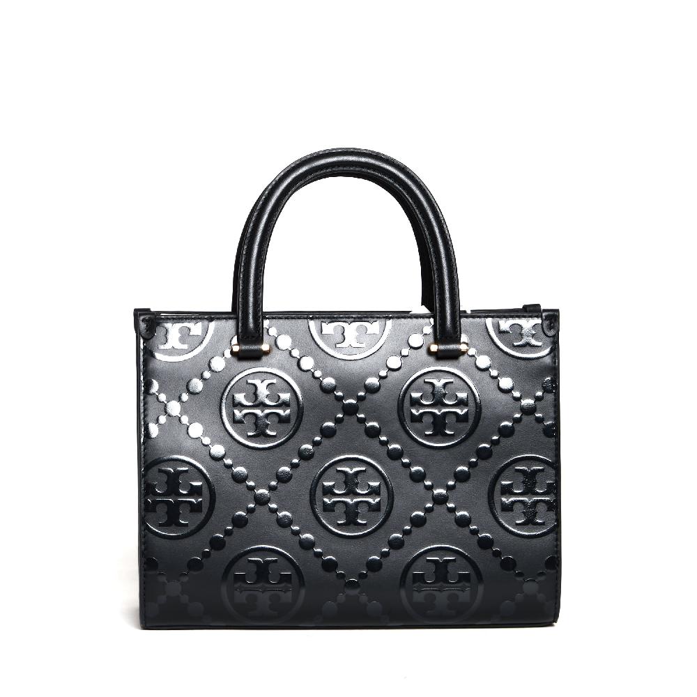 Sorelle Perego Square Tote bag Black Affare Del Giorno
