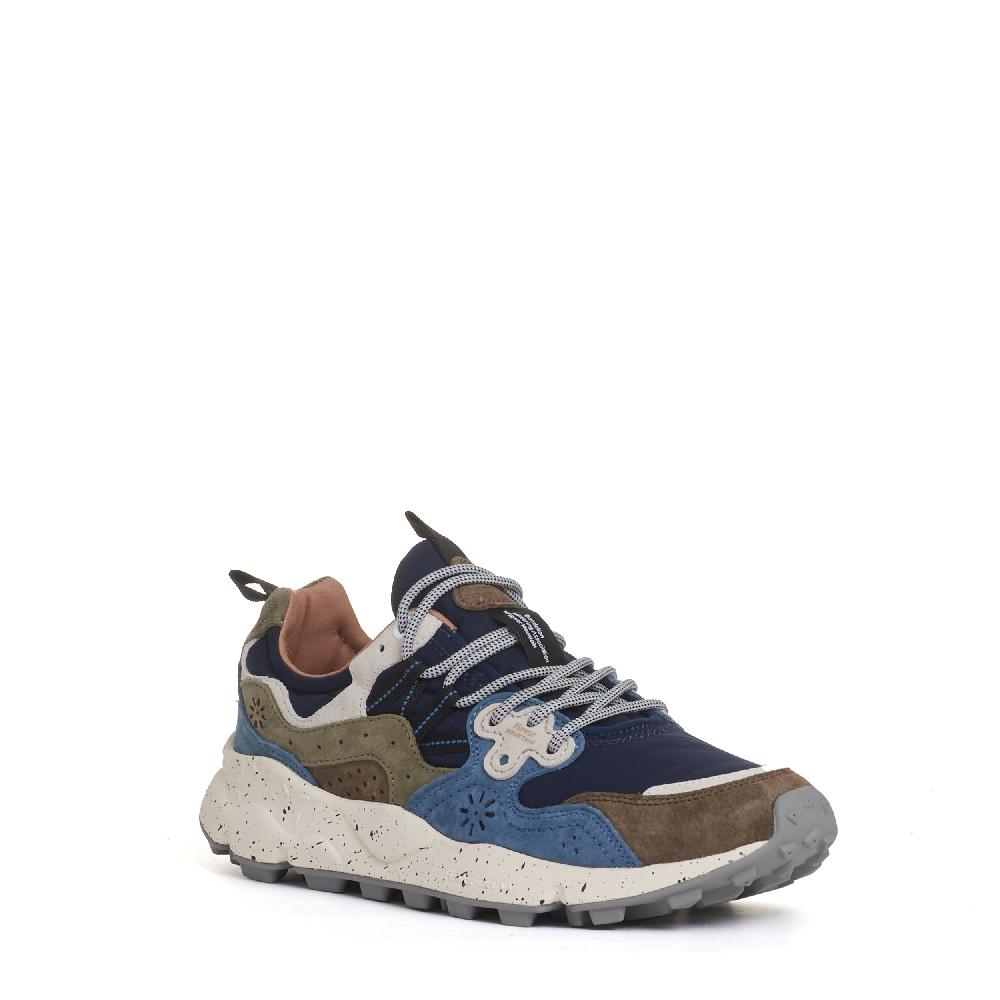 Sorelle Perego sneakers azzurra verde e grigia Ritorno libero