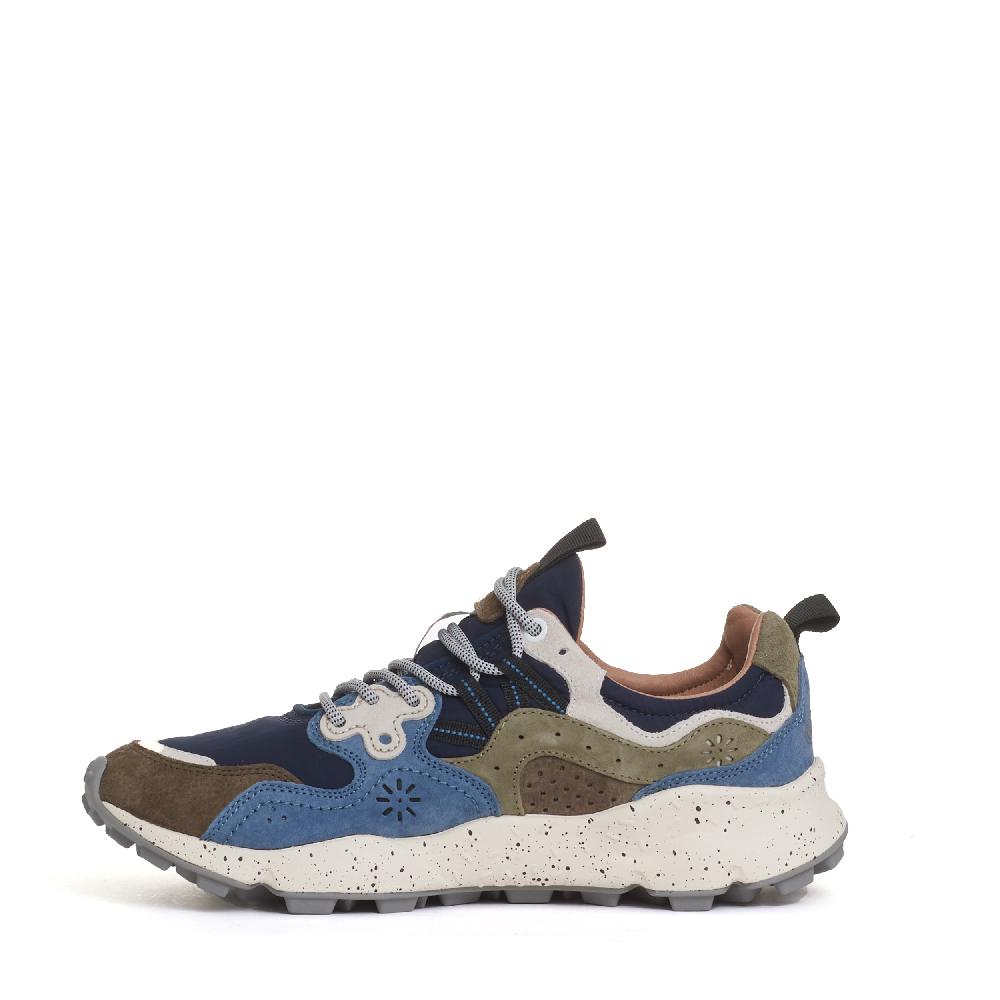 Sorelle Perego sneakers azzurra verde e grigia Ritorno libero