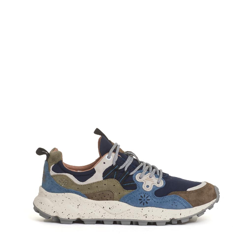 Sorelle Perego sneakers azzurra verde e grigia Ritorno libero