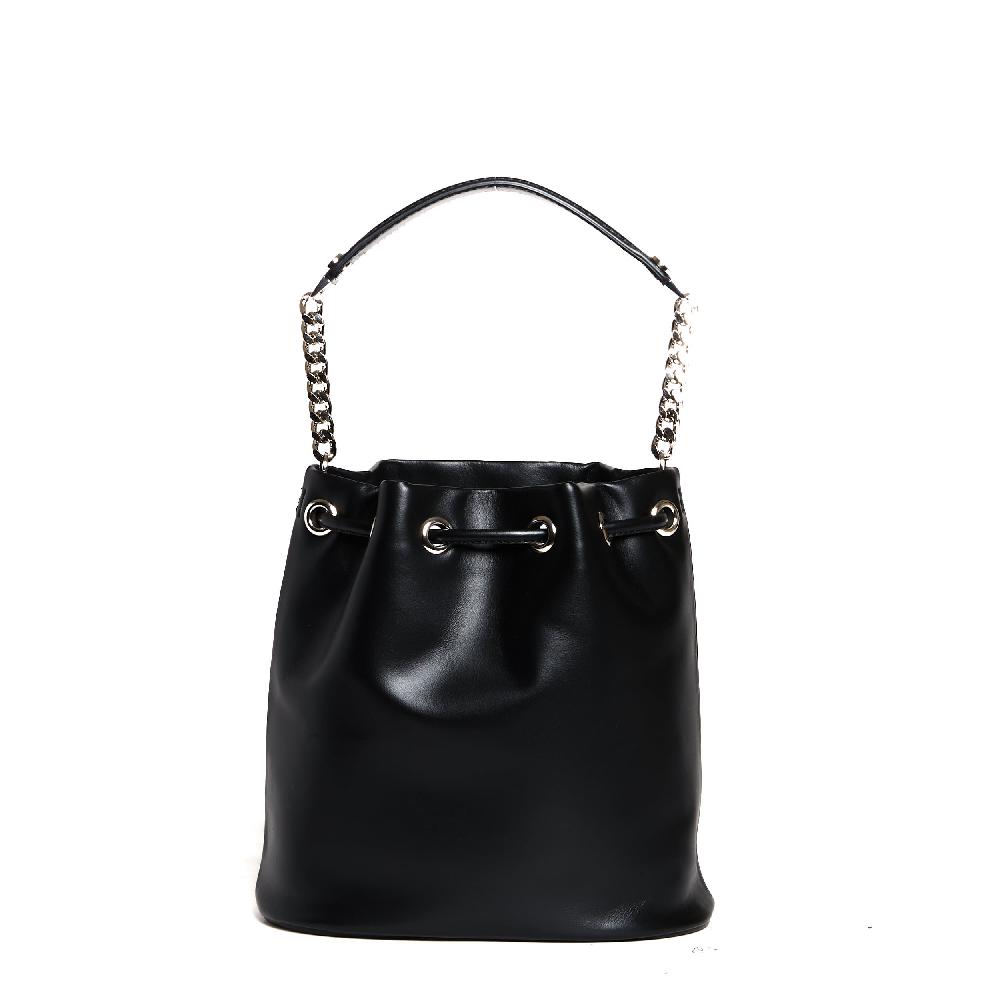 Sorelle Perego secchiello mini pelle nero Online