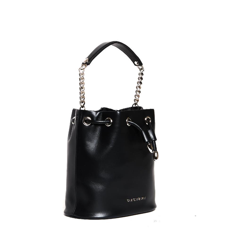 Sorelle Perego secchiello mini pelle nero Online