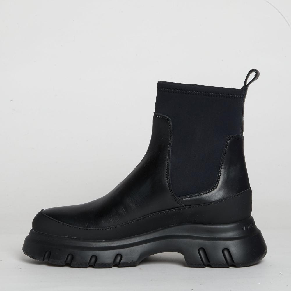 Sorelle Perego chelsea boot pelle nero Italy