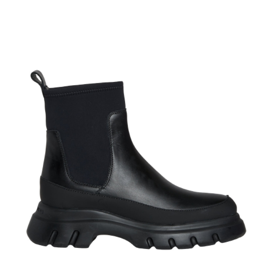 Sorelle Perego chelsea boot pelle nero Italy