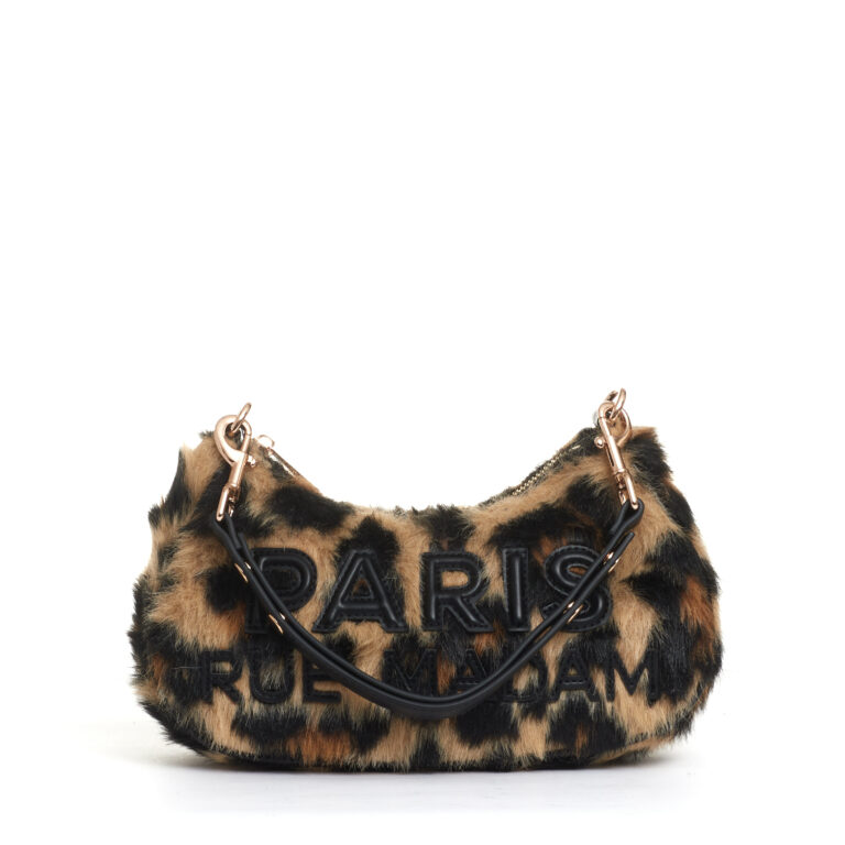 Sorelle Perego borse hobo ecofur leopardo Vendita