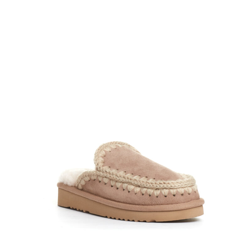 Sorelle Perego eskimo ciabatta camoscio beige Shopping Online
