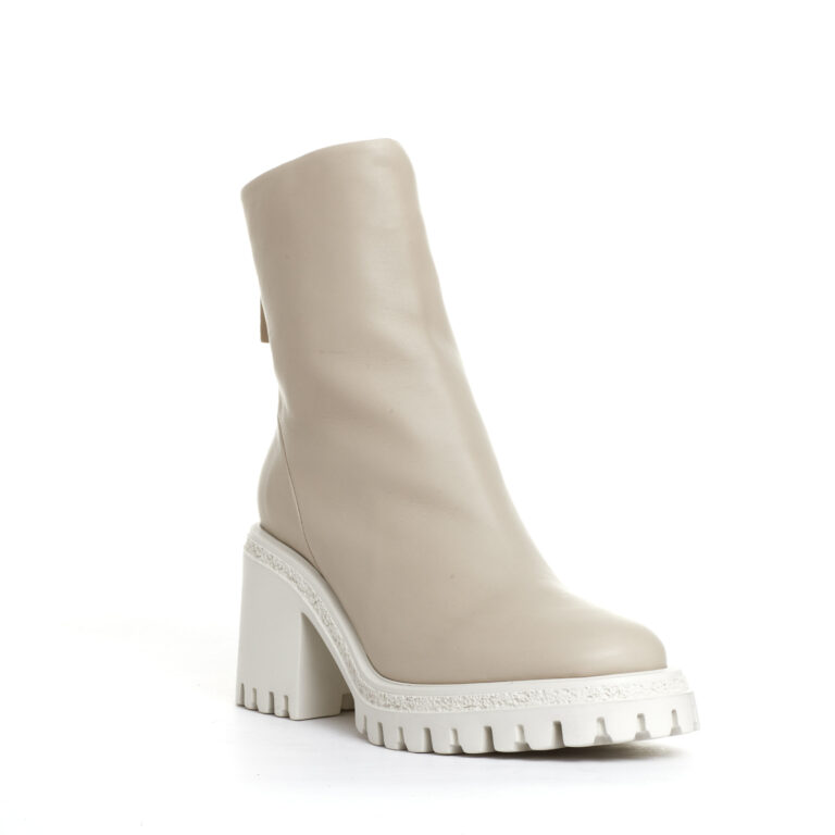 Sorelle Perego stivaletto panna tacco 80 mm In Vendita