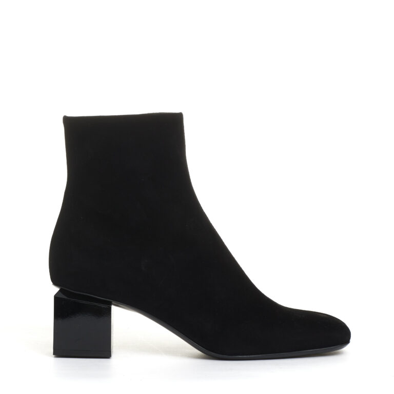 Sorelle Perego stivaletto punta e tacco quadrato tacco 50 mm Saldi
