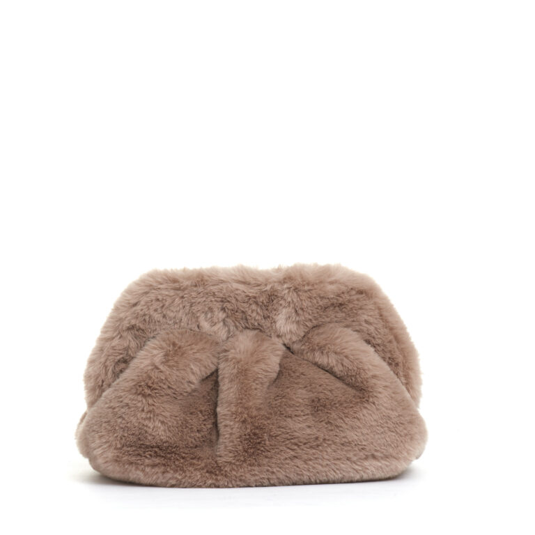 Sorelle Perego clutch ecofur beige 2025