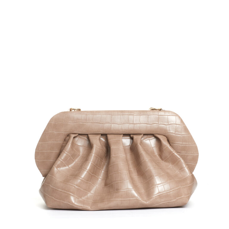 Sorelle Perego clutch stampa cocco beige Affare Del Giorno
