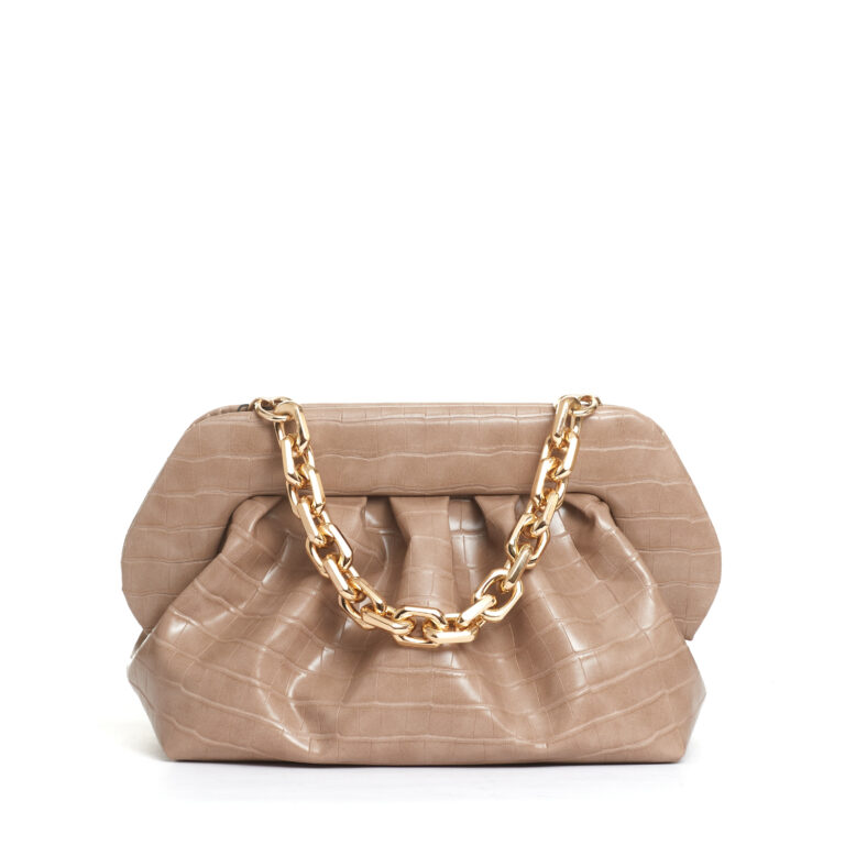 Sorelle Perego clutch stampa cocco beige Affare Del Giorno