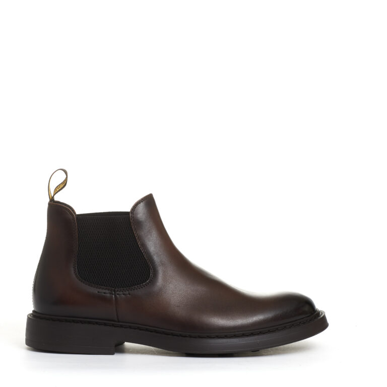 Sorelle Perego beatles pelle marrone Presa