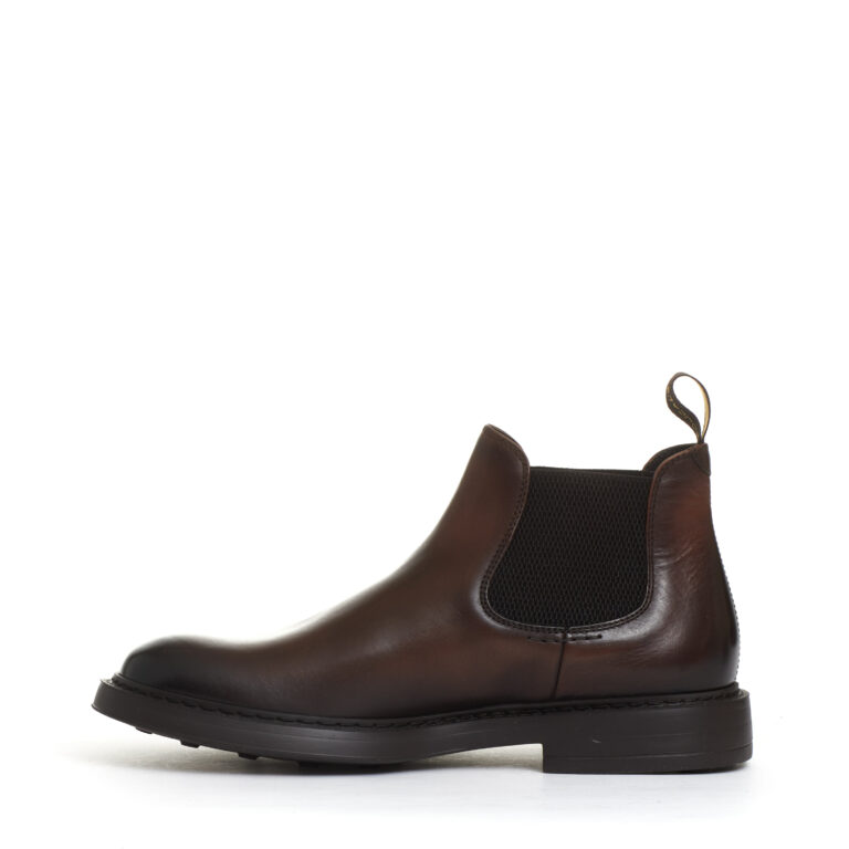 Sorelle Perego beatles pelle marrone Presa