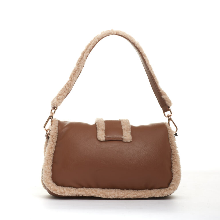 Sorelle Perego borsa orsetto ecomontone cuoio Sconto