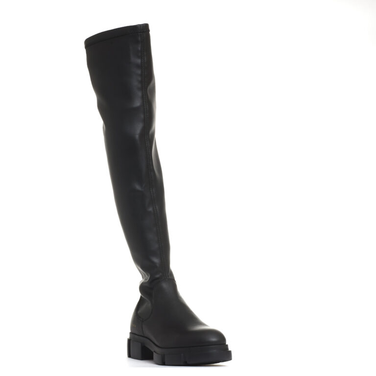 Sorelle Perego stivale sopraginocchio elasticiazzato nero Saldi Di Fabbrica