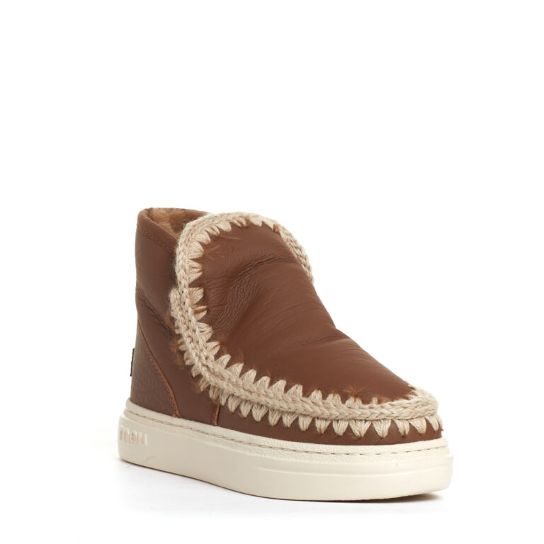 Sorelle Perego boot eskimo fondo sneakers pelle cuoio I Più Venduti