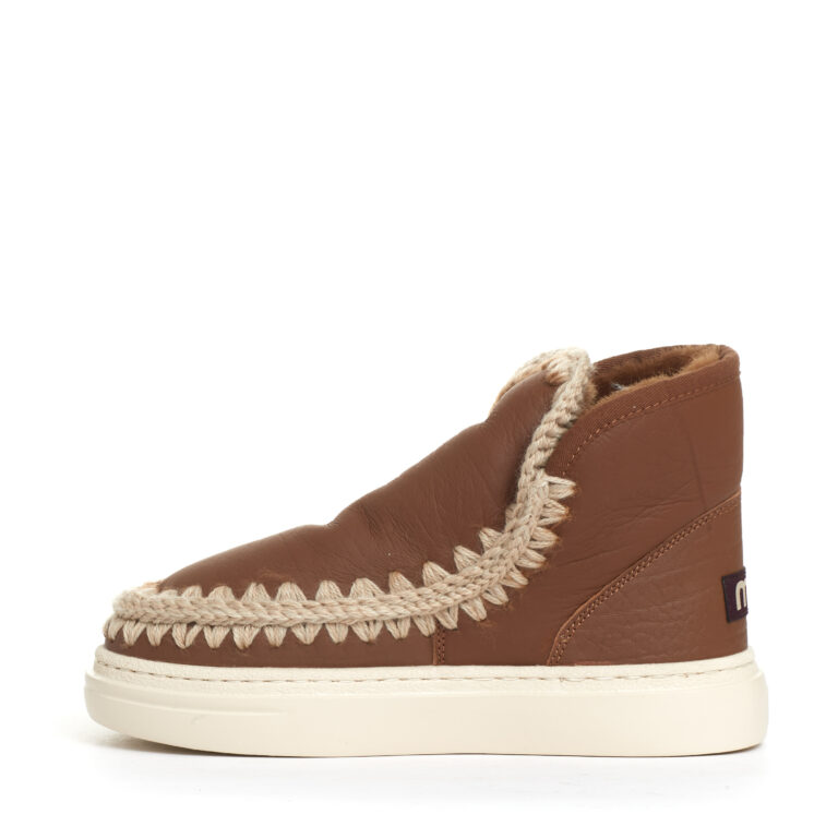 Sorelle Perego boot eskimo fondo sneakers pelle cuoio I Più Venduti