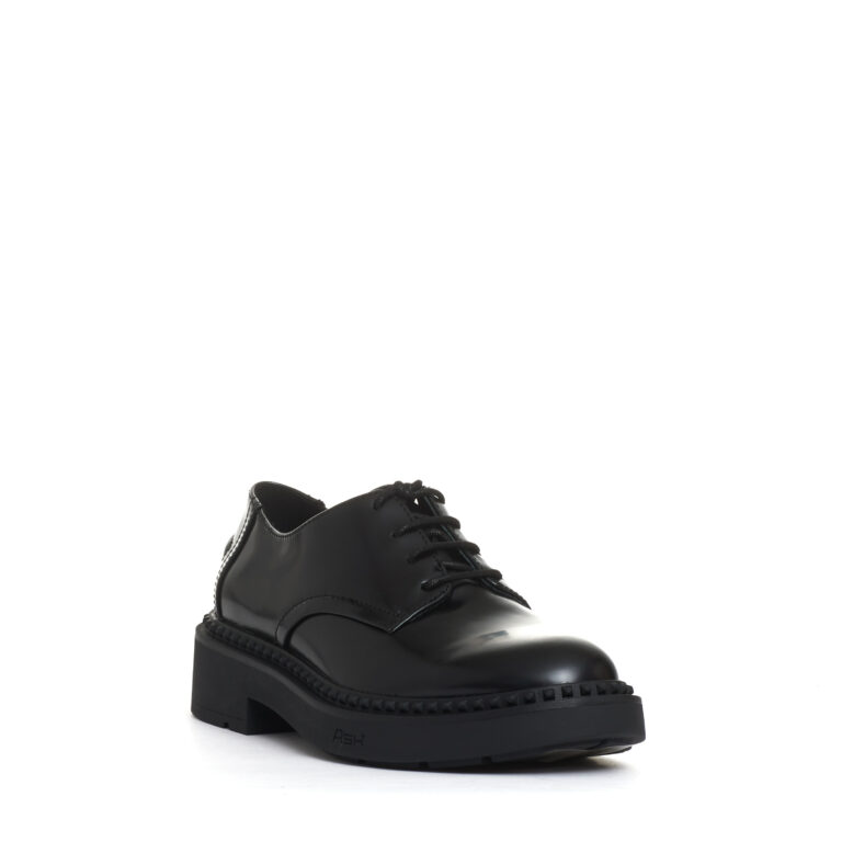 Sorelle Perego stringata pelle nera liscia Vendite Flash
