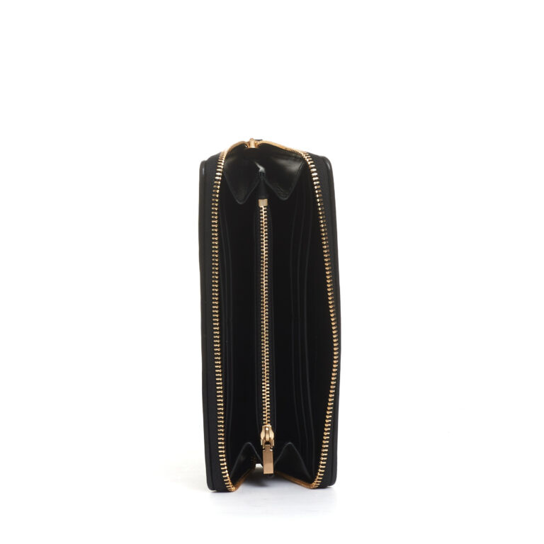 Sorelle Perego portafoglio zip continental nero Moda