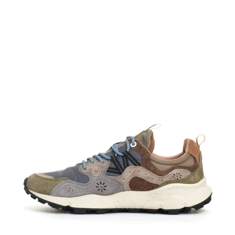 Sorelle Perego snekers blu verde e beige Nuovo