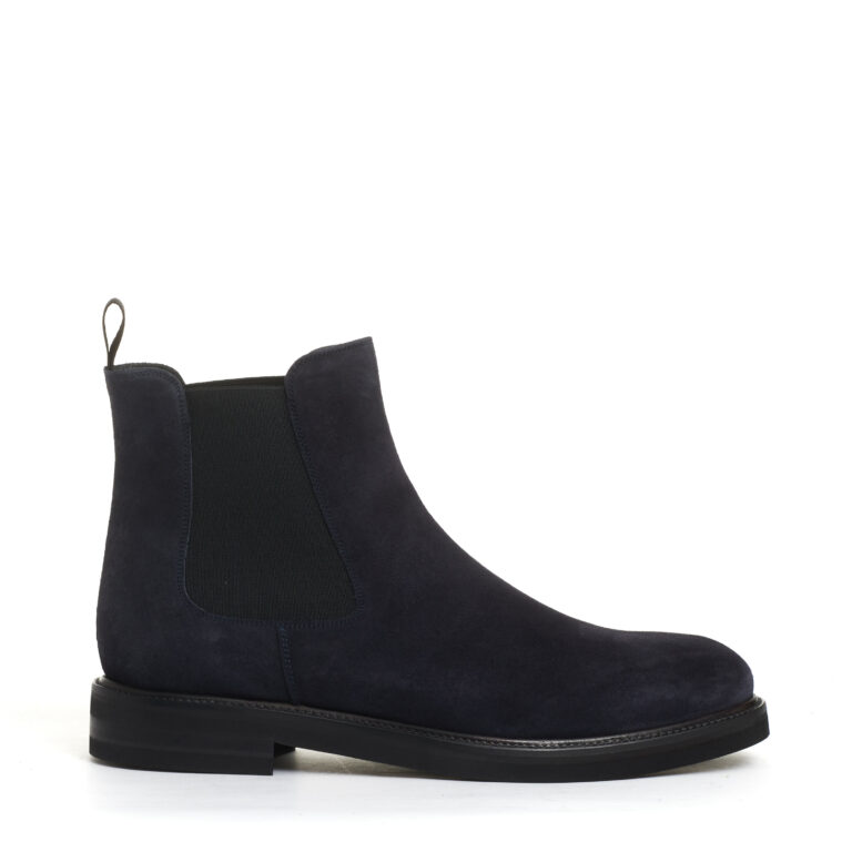 Sorelle Perego beatles liscio camoscio blu Offerta