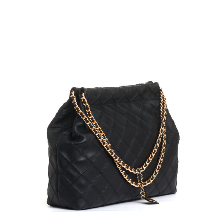 Sorelle Perego Hobo pelle nera Outlet