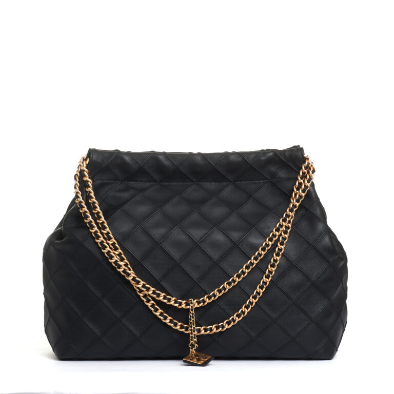 Sorelle Perego Hobo pelle nera Outlet