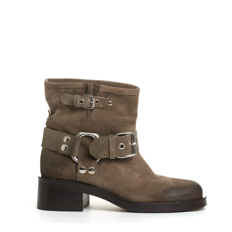 Sorelle Perego biker camoscio tortora 2025