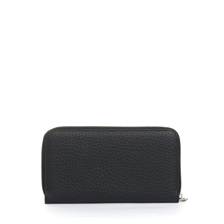 Sorelle Perego portafoglio zip around nero Vendita