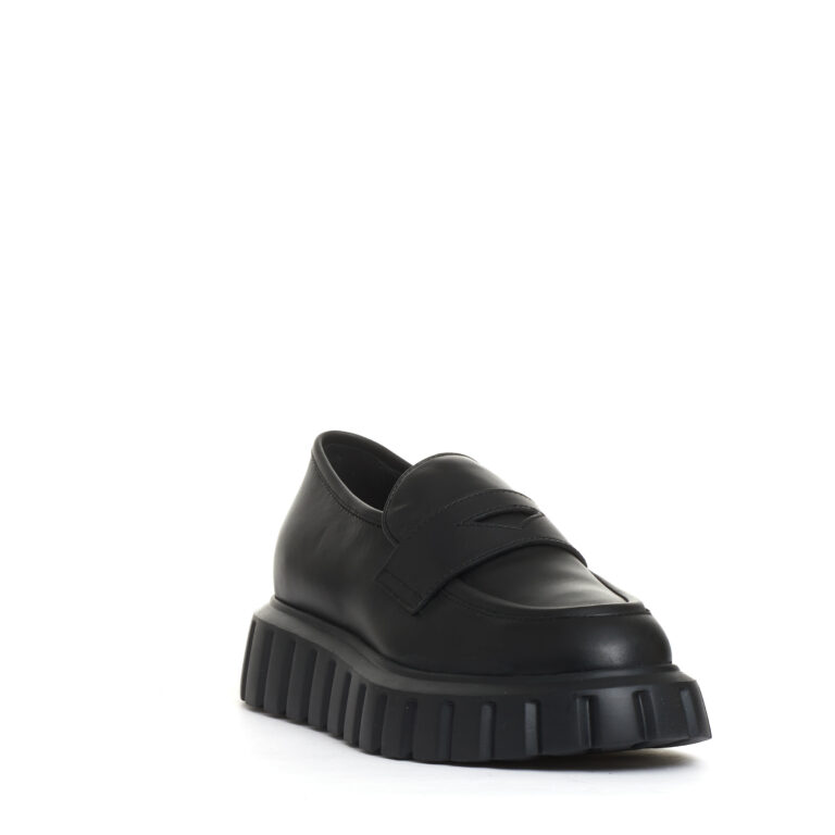 Sorelle Perego mocassino pelle nera fondo in gomma Promozione