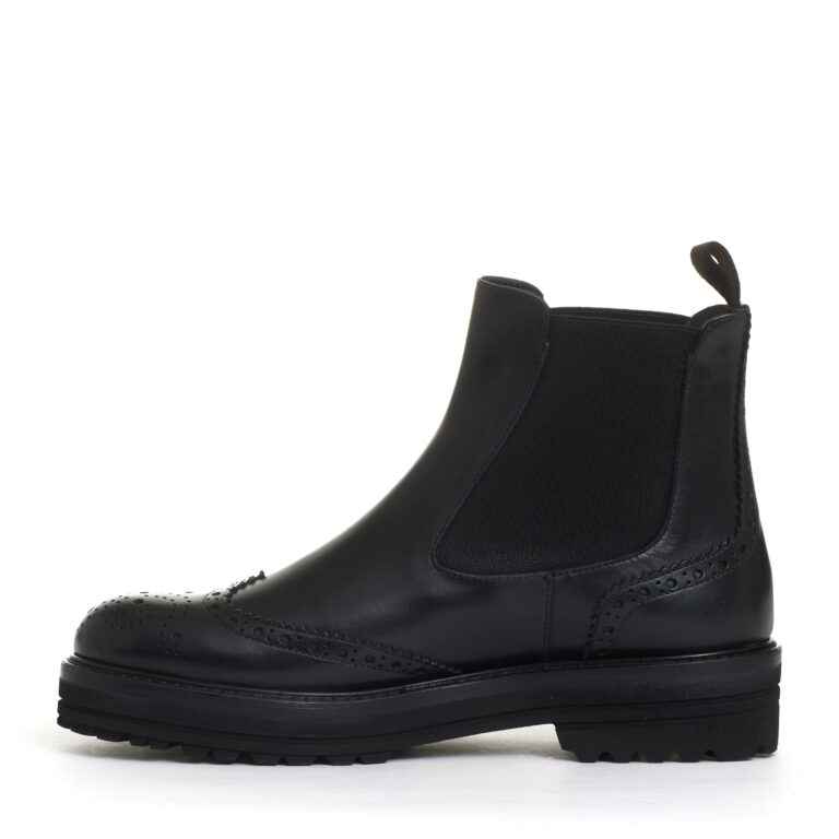 Sorelle Perego beatles inglese pelle nera Negozi Online