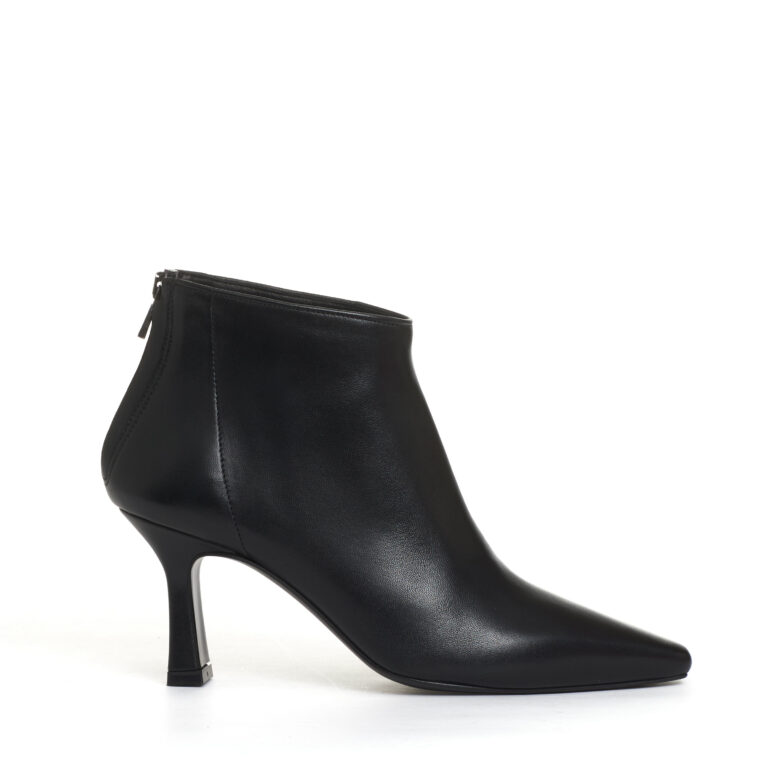 Sorelle Perego stivaletto pelle nera tacco 70 mm Acquista Ora