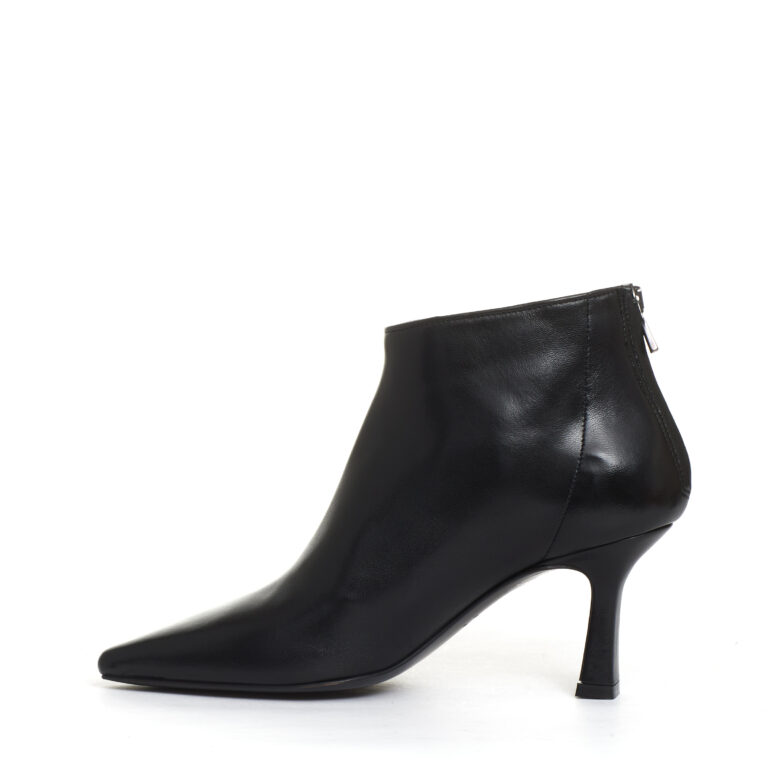 Sorelle Perego stivaletto pelle nera tacco 70 mm Acquista Ora