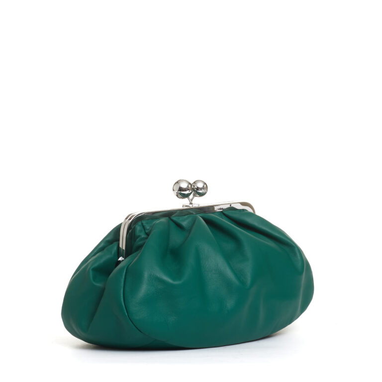 Sorelle Perego pasticcino bag pelle verde Consegna Veloce