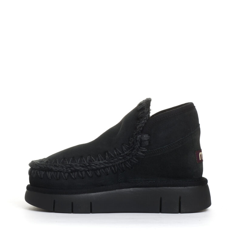 Sorelle Perego boot eskimo bounce camoscio nero Prezzo Ridotto