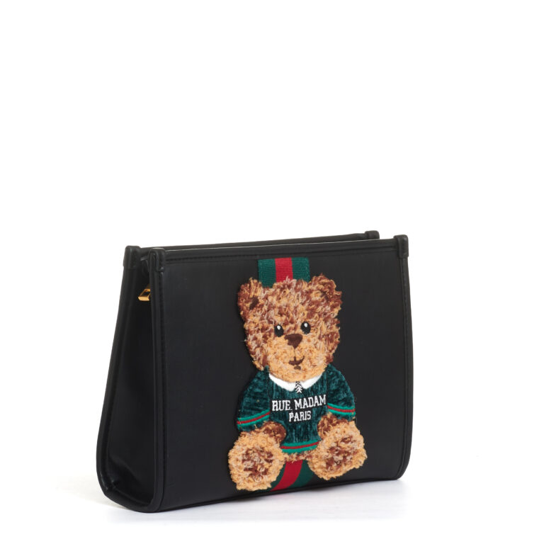 Sorelle Perego clutch nera con Teddy Offerta
