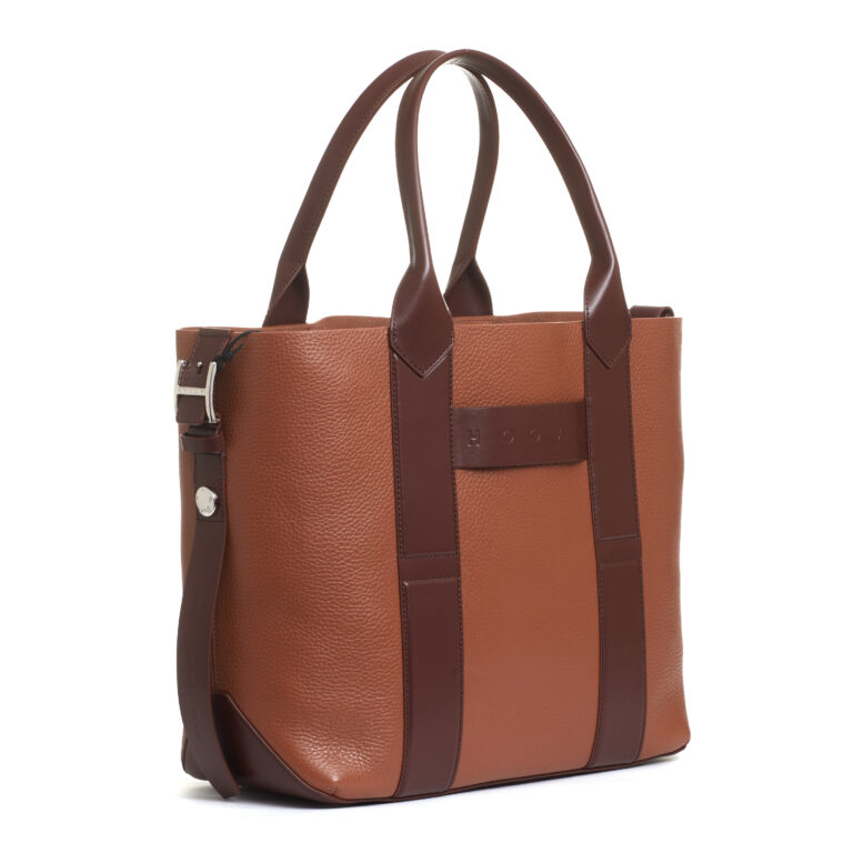 Sorelle Perego shopping media pelle cuoio Vendita Economica