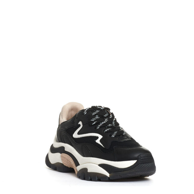 Sorelle Perego addict pelle nera e tessuto In Saldo