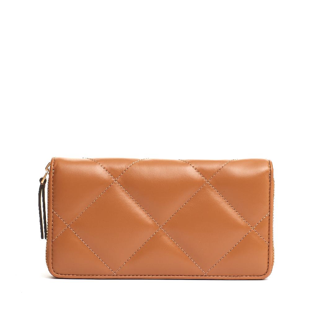 Sorelle Perego zip continental color cuoio Offerta Pasqua