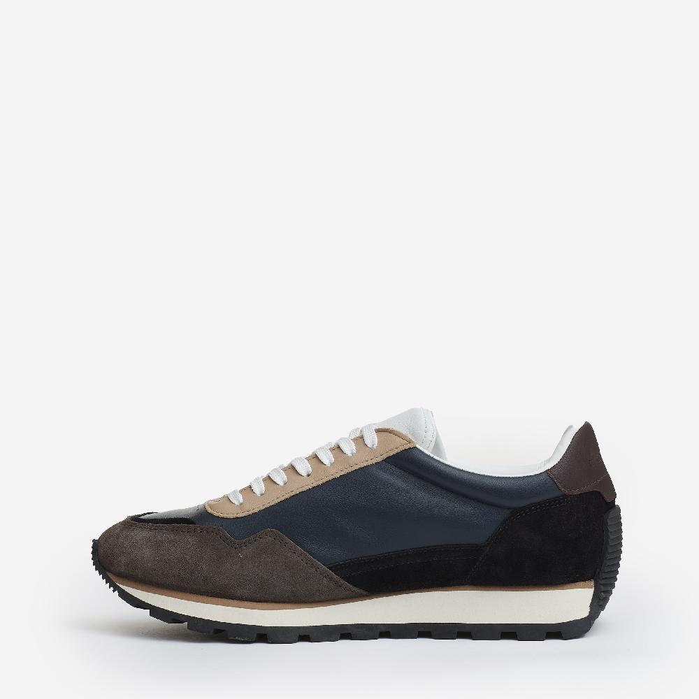 Sorelle Perego running 86er camoscio pelle nero blu tortora Saldi Di Fabbrica