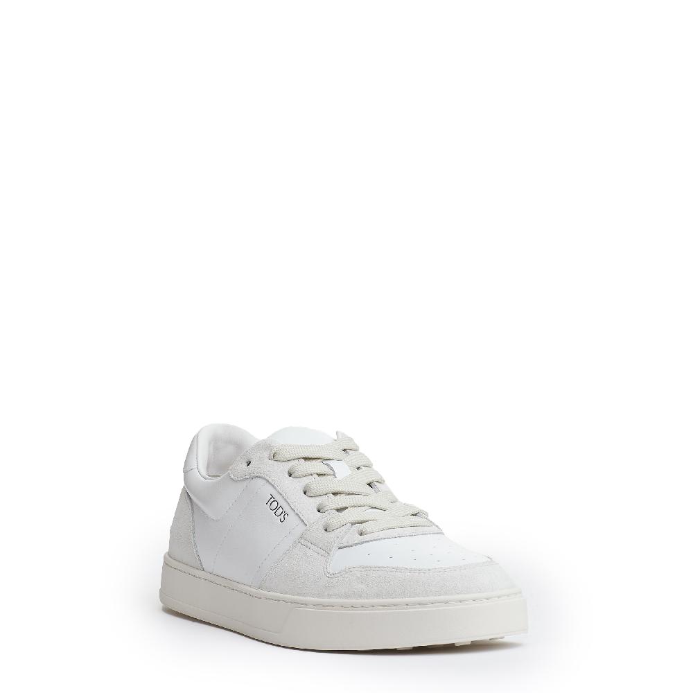 Sorelle Perego snakers pelle e camoscio bianco Vendite Flash