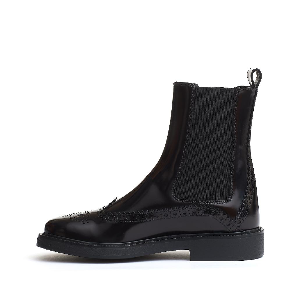Sorelle Perego stivaletto bucature nero 2025