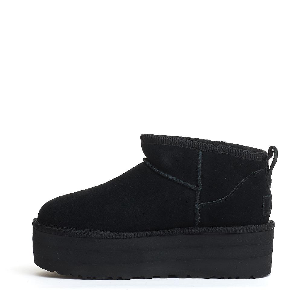 Sorelle Perego ugg classic ultra mini platform nero In Linea