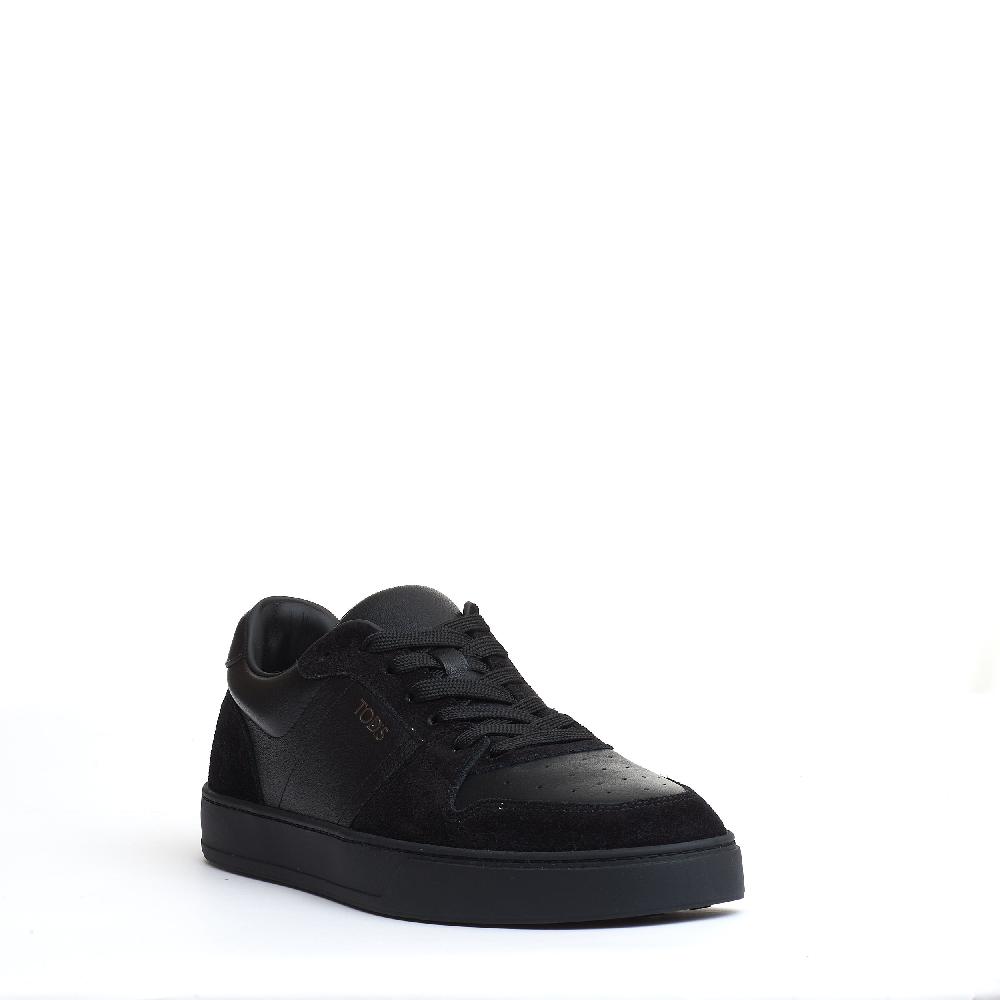 Sorelle Perego sneakers basket camoscio e pelle nera Promozione Limitata