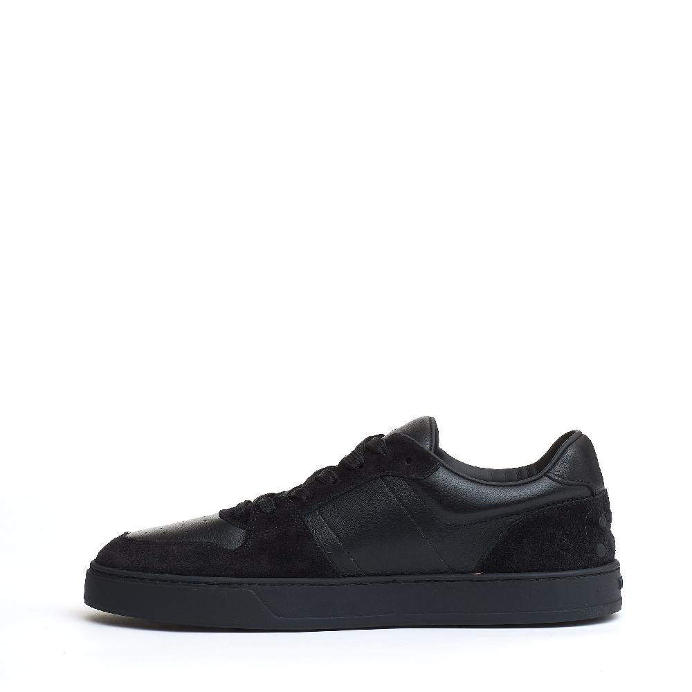 Sorelle Perego sneakers basket camoscio e pelle nera Promozione Limitata