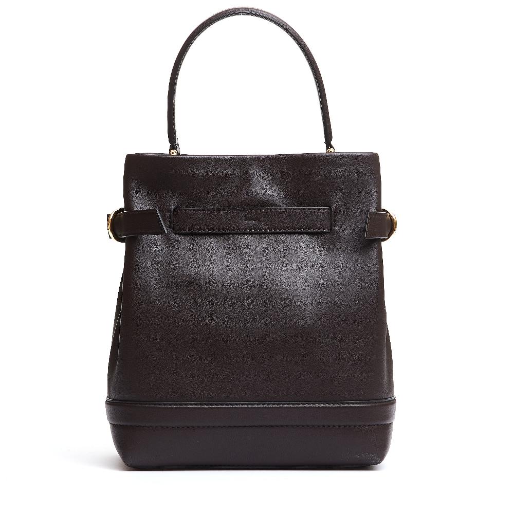 Sorelle Perego Secchiello piccolo in pelle marrone Shopping Online